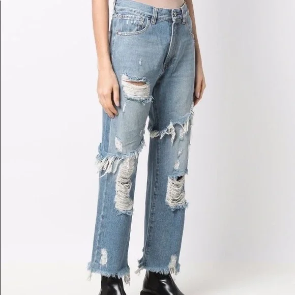 CLEARANCE ✨❤️just today 🔥Just Cavalli
mid-rise straight-leg jeans - Picture 2 of 16